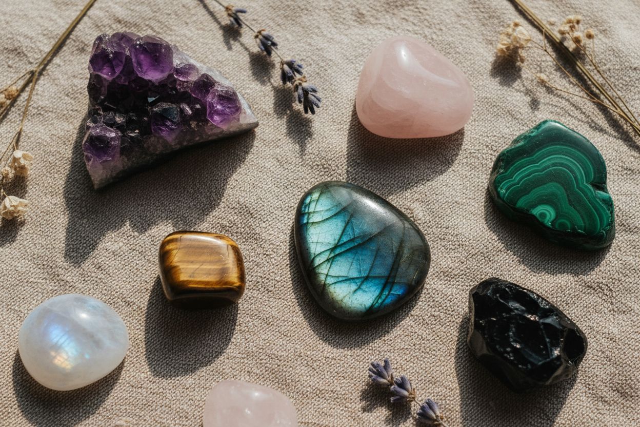 Collection en pierres naturelles